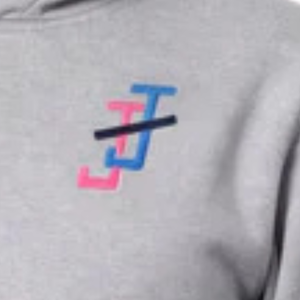 Sudadera con Capucha Unisex Jack and Jill para Adultos, Color Gris Jaspeado, Felpa de Algodón, Logotipo de Chenilla, Sudadera Informal y Cómoda - Product Image 6