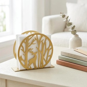 Porta Servilletas Clásico de Primera Calidad, 100% Ecológico, Portátil, para el Hogar, Cocina, Mesas de Comedor, Cafeterías, Suministro al por Mayor - Product Image 1