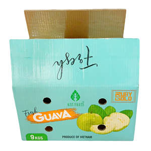 Caja de Jugo de Cartón Corrugado de 5 Capas y 5 mm de Grosor, Diseño Plegable Cuadrado Multicolor con Ranuras, Recubrimiento UV, Materiales Reciclados, Impresión Offset, OEM - Product Image 4