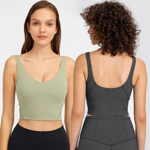 Soutien-gorge de sport pour femme à maintien élevé, grande taille, dos croisé, respirant, pour le yoga et la gym, à prix raisonnable - Product Image 5