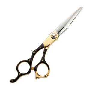 Ciseaux de barbier professionnels à manche en bois naturel léger, ciseaux de coiffure en acier inoxydable, équipement de salon pour styliste - Product Image 6
