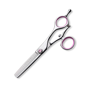 Ciseaux de coiffure allemands en acier inoxydable, ciseaux à effiler à lame tranchante, ciseaux de coiffure à 32 dents, ciseaux de texturage - Product Image 6