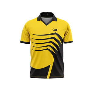 Vêtements de sport à prix abordable, vente en gros, uniforme de cricket personnalisé avec logo imprimé, respirant, en polyester, nouveau design, multicolores - Product Image 3