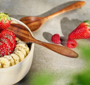 Cuillère à manger multi-usages en bois pour restaurants hôtels et maison à bas prix Agate par Muawiyah Handicraft - Product Image 5