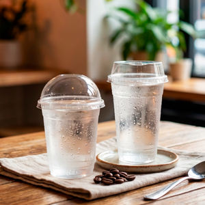 Vasos Desechables Transparentes de Plástico PP de 16oz, Diseño de Pared Simple, para Bebidas, Té de Burbujas, Café, Venta al Por Mayor - Product Image 6