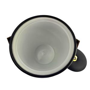 Cubo de Hielo de Diseño Negro de Lujo con Asa Dorada para Bares en Casa, Fiestas, Enfriamiento de Cócteles, Regalos y Entretenimiento Elegante - Product Image 3