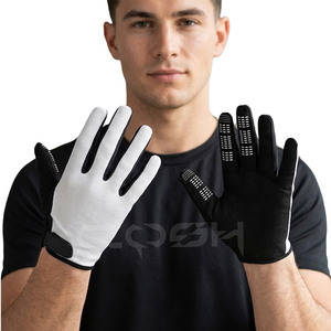 Breathable Anti Slip Full Finger Cycling <b>Gloves</b> For Men And Women Lightweight Cycling <b>Gloves</b> With Silicone Grip - Product Image 6