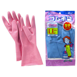 Heavy-Duty LL Size Rubber <b>Gloves</b> <b>Household</b> Use - Product Image 1