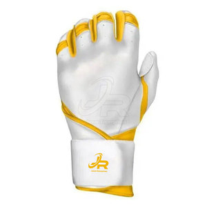 High Grip <b>Baseball</b> Batting Gloves With Sweat Absorbing Material Adjustable Wrist Closure And Breathable Palm Support Design - Product Image 3