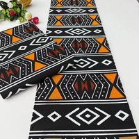 Tissu en coton imprimé africain Ankara, fabricant de textiles sur mesure OEM ODM, tissu pour campagne politique, Maroc
