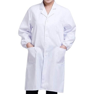 Blouse médicale classique professionnelle pour hôpital, uniforme de médecin et infirmière, tenue de travail quotidienne de haute qualité - Product Image 3
