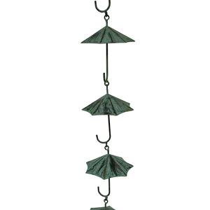 Chaîne de pluie pour parapluie : transformez une simple gouttière en un ruban vertical éblouissant de l'eau qui coule, une beauté architecturale raffinée. - Product Image 4
