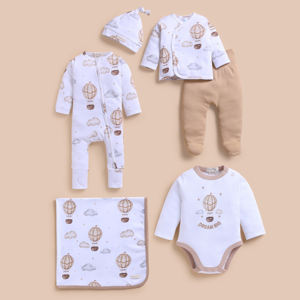 ชุดคอมโบผ้าใยไผ่ออร์แกนิคคุณภาพพรีเมียมผสมอีลาสเทน แพ็ค 6 ชิ้น - บอลลูนป๊อป - Product Image 6