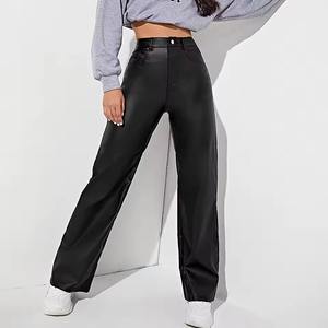 Pantalon en cuir pour femme, prix bas, couleur attrayante, longueur intégrale, vêtements d'extérieur - Product Image 4