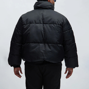 Nouvelle arrivée, veste matelassée unisexe personnalisée, vêtements décontractés de haute qualité, col montant, à capuche, vente en gros de vestes matelassées personnalisées, toutes tailles - Product Image 6