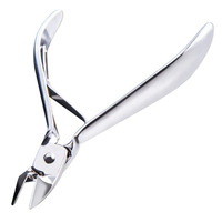 Coupe-ongles professionnels OEM personnalisés en acier inoxydable, pince à ongles ergonomique, résistante à la rouille, meilleure vente