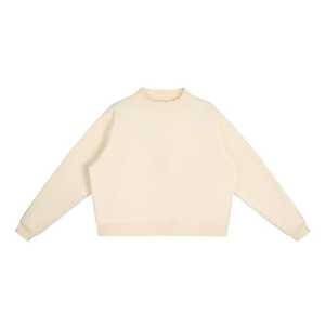 Sweat-shirt décontracté confortable à col rond, conçu pour un usage quotidien et un style facile, offrant une coupe décontractée et un superposition pratique. - Product Image 1