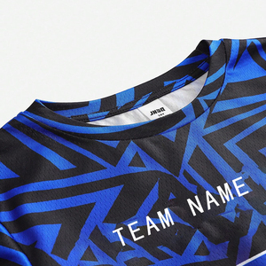 เสื้อฟุตบอลแบบ sublimated 24/25 ตาข่าย ระบายอากาศได้ดี ผลิตจากโพลีเอสเตอร์ 100% พร้อมสกรีนชื่อทีมและหมายเลขตามสั่ง - Product Image 5