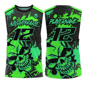 Maillot de football 7v7 pour jeunes, entièrement sublimé, en tissu compressif, uniforme 7 sur 7 - Product Image 4