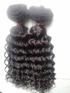 Extensiones de Cabello Humano Remy Virgen Indio Más Vendidas, Color Natural, Ondulado, Doble Trama a Máquina, Puntas Gruesas, Paquete de 4 oz, Siete Unidades - Product Image 3