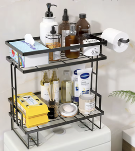 Étagère de rangement pour salle de bain en acier inoxydable, à poser au-dessus des toilettes, OEM/ODM Vietnam - Product Image 4