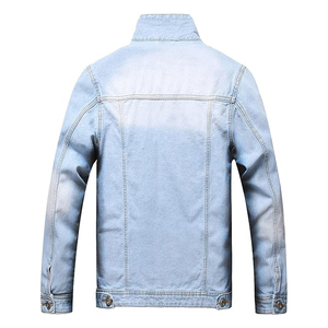 Hot Selling <b>Men</b> <b>Denim</b> <b>Jacket</b> casual Wear New Design Breathable Custom Logocolor <b>Denim</b> <b>Men's</b> <b>Jackets</b> - Product Image 2