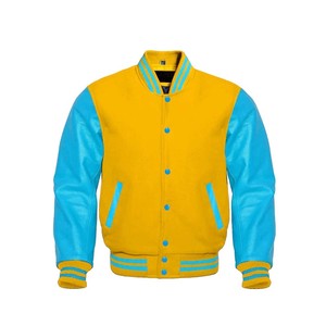 ออกแบบ OEM เสื้อแจ็คเก็ต Letterman คุณภาพสูง ปักโลโก้เองได้  โลโก้ปักตามสั่ง  สำหรับทุกเพศ - Product Image 6