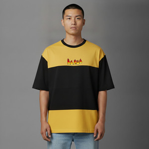 เสื้อยืดผู้ชายสั่งทำพิเศษขายดี ทรงหลวม สไตล์สตรีท ผ้าหนา 2 สี ทรงแบ็กกี้ ใส่สบาย - Product Image 4