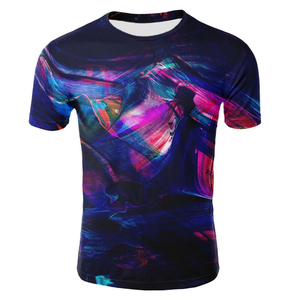 เสื้อยืดซับลิเมชั่นผู้ชายใส่สบาย คุณภาพสูง เหมาะสำหรับฤดูร้อน ขายดีที่สุด มีลาย ระบายอากาศได้ดี ผลิตจากโพลีเอสเตอร์ 100% - Product Image 6