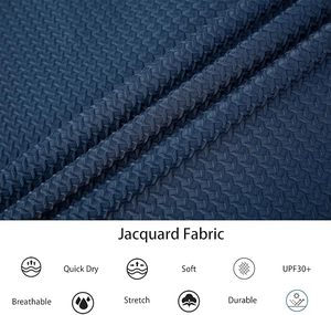 <b>Men's</b> Bubble Jacquard Polo <b>Shirt</b> Super <b>Stretch</b> Short Sleeve Polo <b>Shirts</b> for <b>Men</b> - Product Image 5
