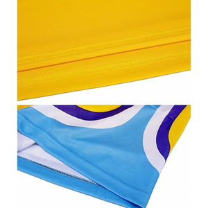 Uniforme de Baloncesto Personalizado de Alta Calidad – Camiseta y Pantalones Cortos Sublimados 100% Poliéster - Product Image 5