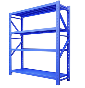 Étagères industrielles robustes en acier à 2/3/4/5 niveaux, revêtement poudré, pour entrepôt, fabrication OEM/ODM au Vietnam - Product Image 2