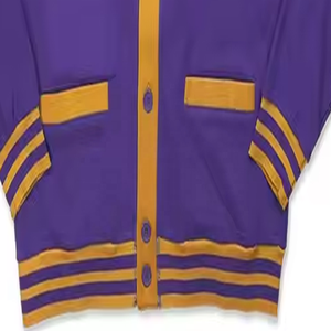 Suéter personalizado al por mayor cuello en V Universidad - Product Image 4