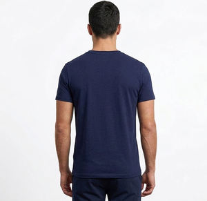 Vente en gros de t-shirts de compression pour hommes 100% polyester, vêtements de sport décontractés pour la course à pied, avec design musculaire, tissu tricoté - Product Image 5