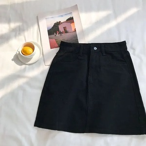 Women's Summer Skirt Casual Big Size <b>Jeans</b> A-<b>line</b> Short Skirt High Waist Denim Vintage Tassel Female Clothing - Product Image 6