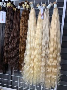 Hot Selling NASA HAIR VIETNAM 100% Virgin Remy Vietnamese Natural Wave Human Hair Extensions Machine Double Weft in Bulk - Product Image 5