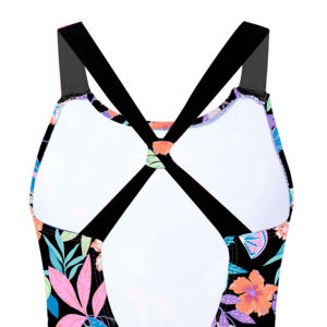 Traje de baño de una pieza con cuello en U, de cintura alta, estilo sexy, de color sólido, de secado rápido, para mujeres adultas. - Product Image 4