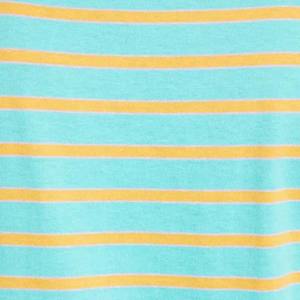 Vente en gros de polos à manches courtes rayés pour hommes, personnalisés, 230 g/m², 100 % coton, blancs - Product Image 6