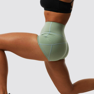 Nouveauté Shorts de plage courts taille haute à nœud pour femme, tendance, sexy, décontractés d'été, pour la gym - Product Image 5
