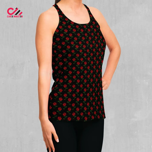 New Arrival Women's Casual Gym Singlets Comfortable Customized Colors Flexible Tank Embroidery Breathable Quick Dry <b>Stretch</b> - Product Image 1