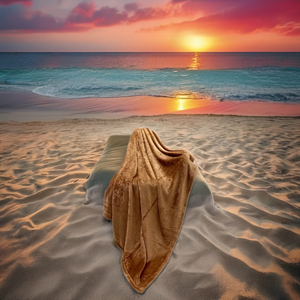 Manta de lana Coral de estilo occidental acolchada personalizada, microfibra, poliéster, franela, antibacterias, patrón de dibujos animados para las cuatro estaciones - Product Image 1