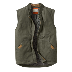 Gilet en toile de mode premium pour hommes, style minimaliste, veste sans manches, logo personnalisé, vêtements d'extérieur haut de gamme pour tenues quotidiennes élégantes - Product Image 1