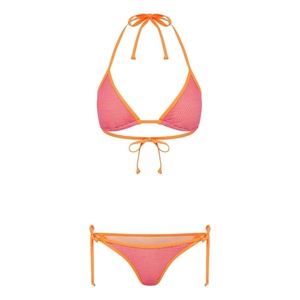 Traje de Baño de Dos Piezas para Mujer, Marca Privada, con Logotipo Frontal, Poliéster/Nailon, Secado Rápido y Transpirable, Colores y Tallas Personalizables, Conjunto de Bikini - Product Image 3