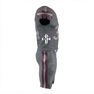 Uniforme de Fútbol Americano para Hombre, Sublimado, Cuello en V, Manga Corta, 100% Poliéster, Calidad Premium - Product Image 4