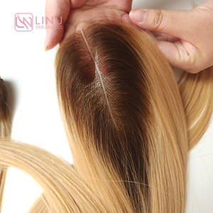 SMA prix de gros meilleure qualité de cheveux humains vietnamiens os raides Extensions de cheveux de couleur blonde ombrée - Product Image 3