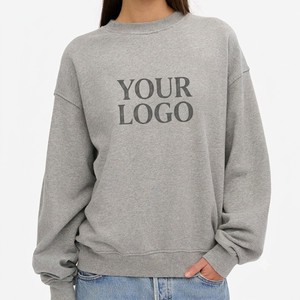 Sweat-shirts oversize pour femmes, style tendance, hiver, hip-hop, streetwear, tissu en molleton, imprimé tie-dye, broderie sur le devant, badge - Product Image 1