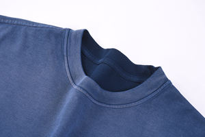 T-shirts imprimés oversize blancs pour hommes, style vintage High Street, en jersey respirant polyester/coton, coupe décontractée - Product Image 3