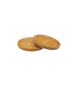 Precio al por mayor Bandeja de servicio de bambú mediana y grande con asa para mesa de centro Utensilios de cocina Vajilla en existencia - Product Image 6