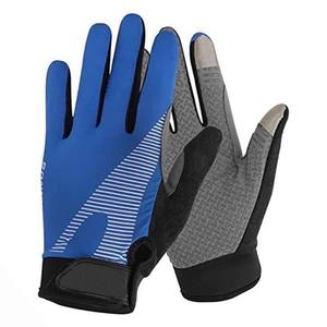 Guantes de Ciclismo de Alta Calidad Personalizables, Guantes de Bicicleta de Montaña MTB DH de Dedo Completo, Acolchado de Gel, Poliéster, Verano, Unisex - Product Image 3
