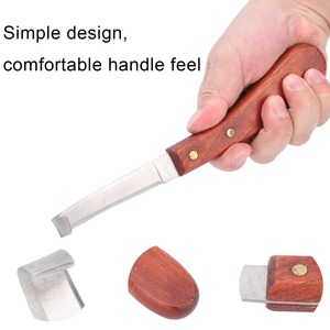 Cuchillo para Pezuñas de Caballo, Cuchillo para Pezuñas de Acero Inoxidable con Mango Cómodo, Cuchillos para Recortar Pezuñas - Product Image 6